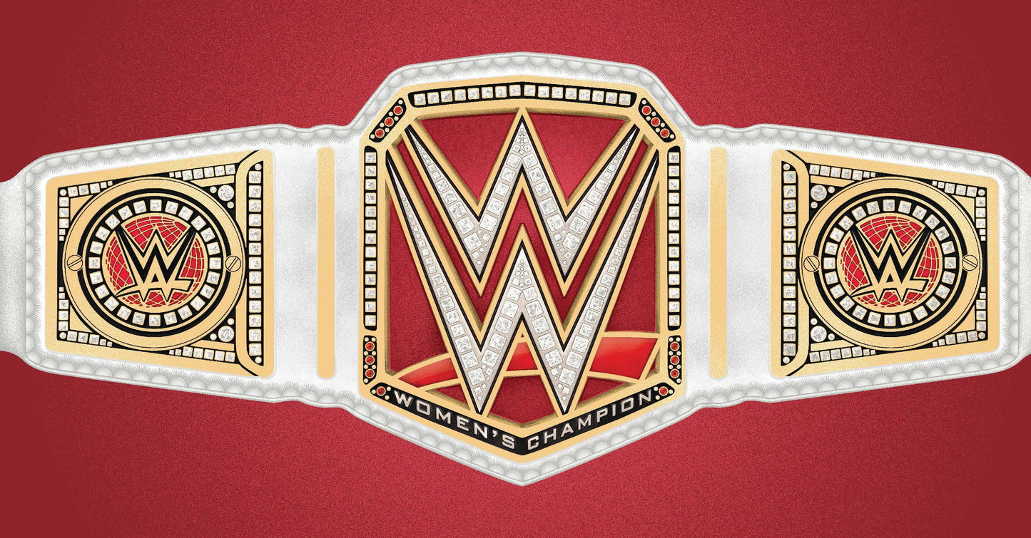 WWE #3 Women's Championship Belt Gold Foil Variant