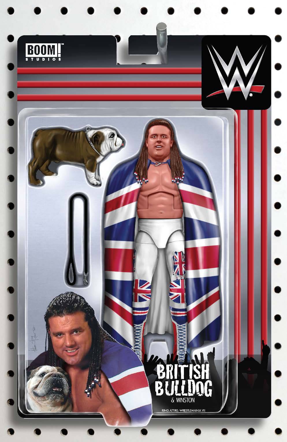 WWE #10 British Bulldog Action Figure Variant