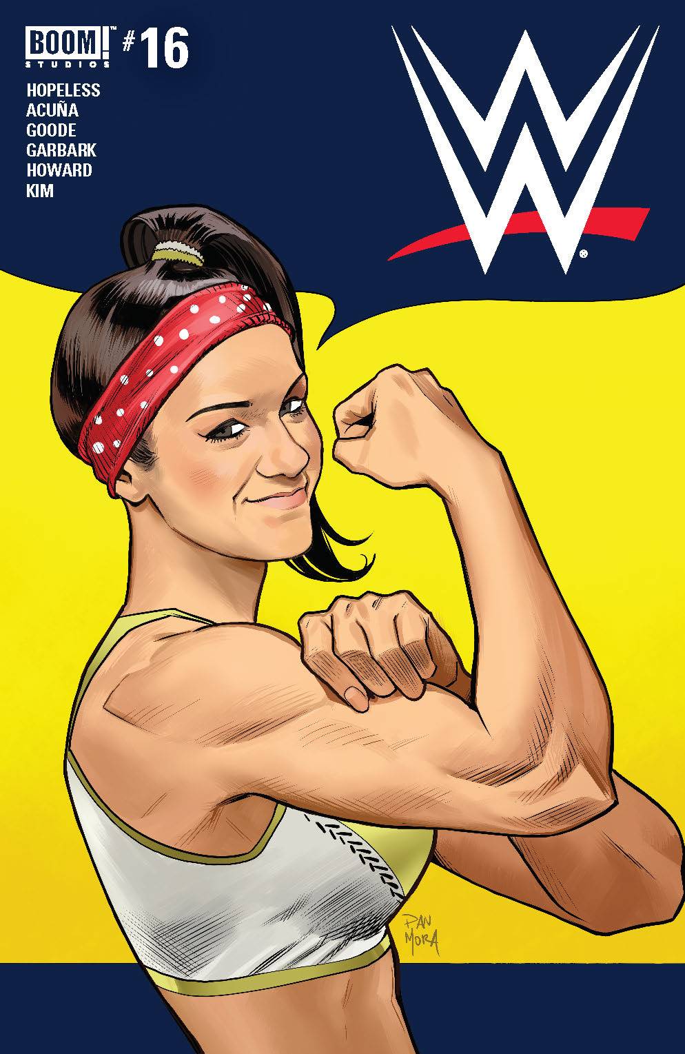 WWE #16 Bayley Homage Cover