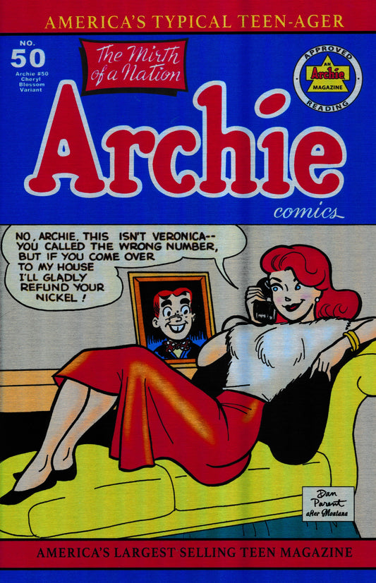 Archie Comics #50 Cheryl Blossom METAL Variant (Limited to 20)